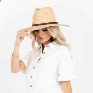 Kittenish Straw Hat